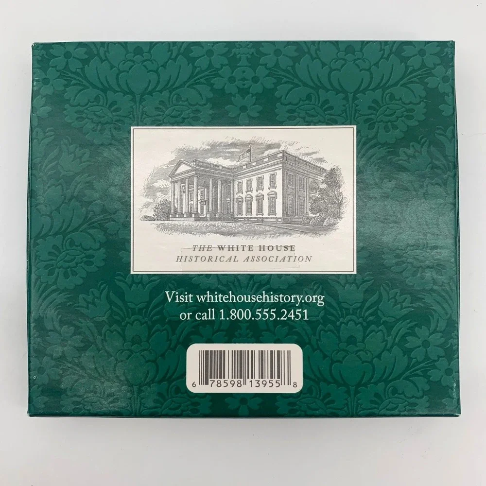 White House Historical Association Christmas Ornament 2008 Benjamin Harrison